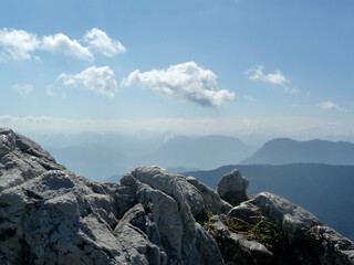 Hiking tour Brunnstein mountain, Bavaria, Germany