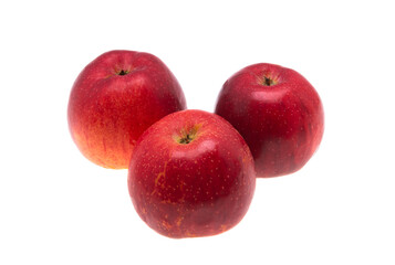 red apple isolated