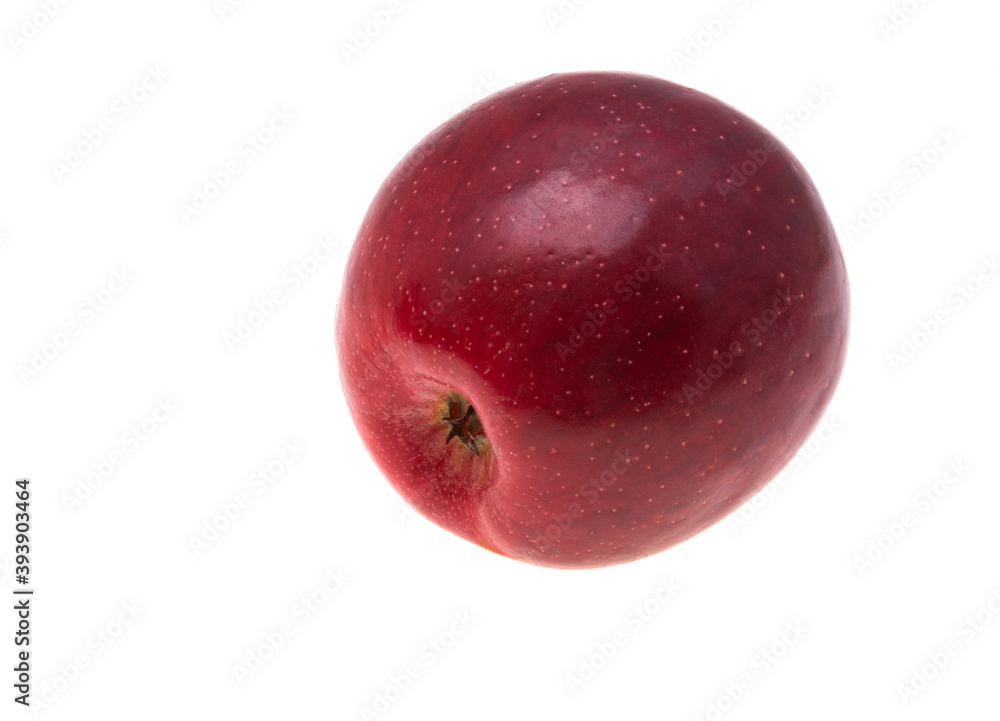 Poster red apple isolated