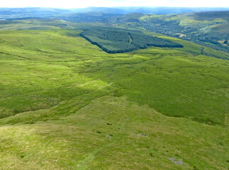 Brecon Beacons in Wales	