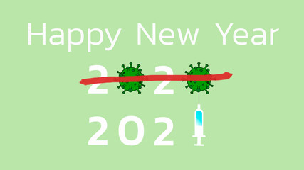 Happy new year 2012 in the corona virus time.