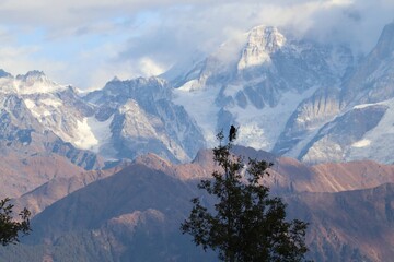 Naklejka na ściany i meble Amazing click of mountains Uttarakhand india