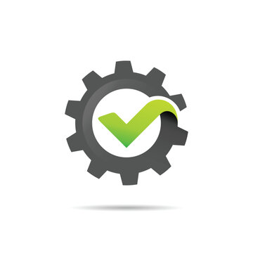 gear logo, perfect service premium logo