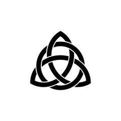 triquetra symbol icon