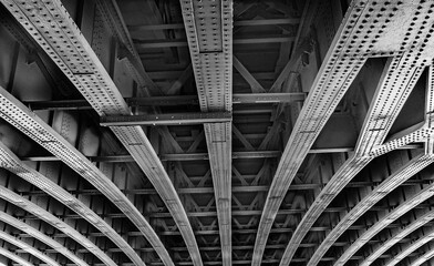 A Riveting view under the bridge