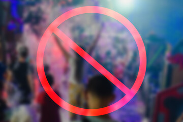 Quarantine restriction rules and social distancing to stop coronavirus spreading