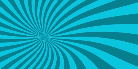 Retro comic blue background. Vintage pop art style. Vector illustration