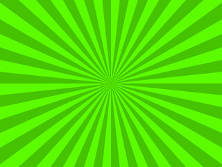 Retro comic green background. Vintage pop art style. Vector illustration