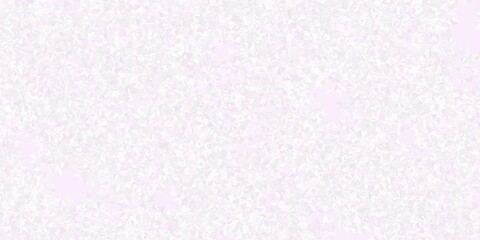 Light purple vector template with ice snowflakes.
