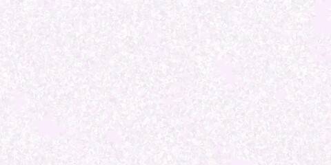 Light purple vector template with ice snowflakes.