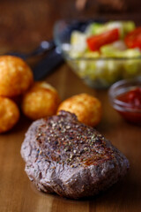 grilled steak