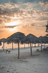 Atardecer en Playa Ancón Cuba