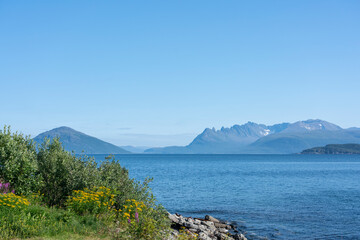 View from Skjervøy, Troms, Norway.