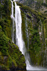 Obraz premium waterfall in the mountains