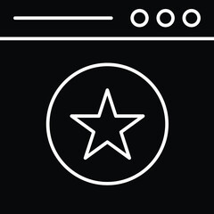 Business & Technology line for star  and award