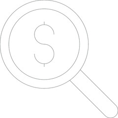 Business & Technology line for dollar  and search