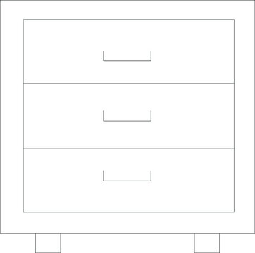 recommend clip art: Business & Technology line for drawer  and cabinet