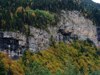 Early fall at the entrance to the Bujaruelo Valley, Spain