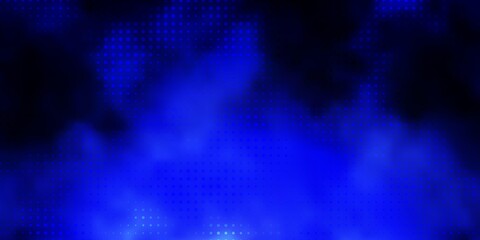 Dark BLUE vector layout with circle shapes.