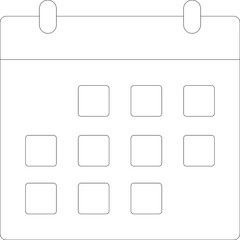 Business & Technology line for calendar  and date