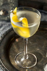 Boozy Lemon Dry Gin Martini