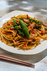 Thai Cuisine Drunken Noodles