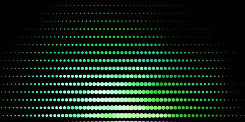 Dark Blue, Green vector template with circles.