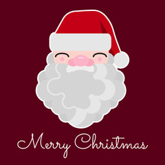 Santa christmas sticker © Julia