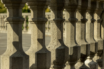 Baroque balustrade element