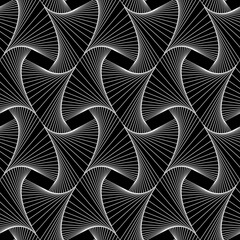 Vector geometric seamless pattern. Modern geometric background. Mesh of fine threads.