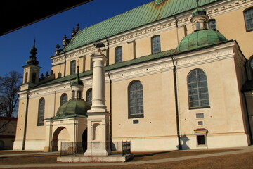 Obraz premium Bazylika Zwiastowania NMP w Leżajsku - sanktuarium Matki Boskiej Pocieszenia.
