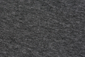 Dark grey fabric texture, cotton, abstract background, copy space