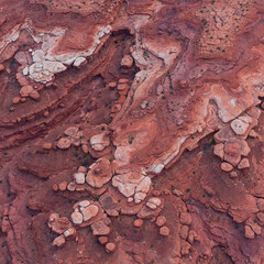 Aerial View, Canyonlands National Park, Utah, Usa, America