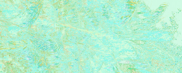 Fototapeta na wymiar Orange Forest Splash. Bright Plant Print. Ice Woman Design. Blue Fashion Element. Green Dynamic Print. Azure Autumn Backdrop. Pastel Abstract Design.