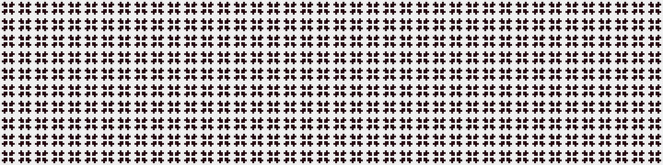 Abstract Cross Pattern Dots Logo generative computational art illustration
