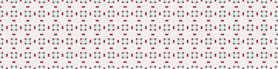 Fototapeta premium Abstract Cross Pattern Dots Logo generative computational art illustration