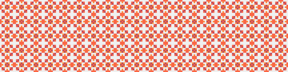Abstract Cross Pattern Dots Logo generative computational art illustration