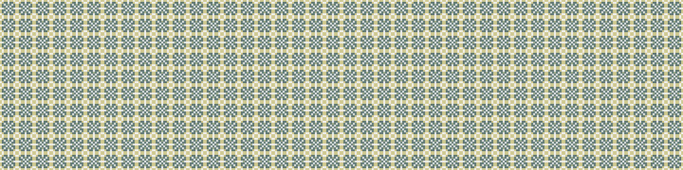 Abstract Cross Pattern Dots Logo generative computational art illustration