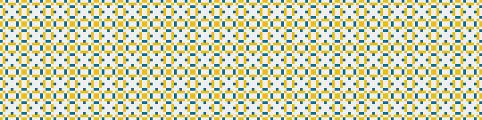 Abstract Cross Pattern Dots Logo generative computational art illustration