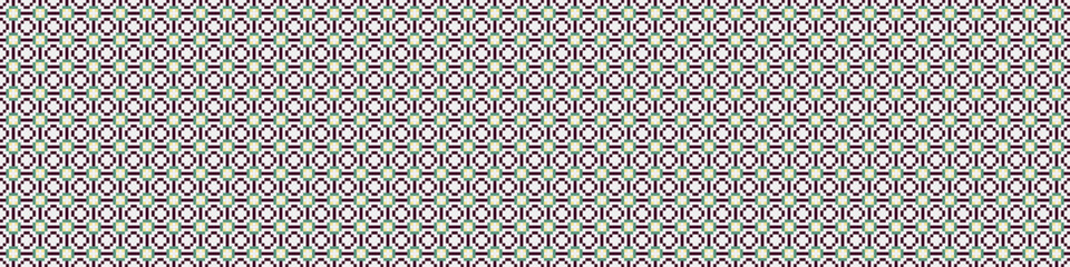 Abstract Cross Pattern Dots Logo generative computational art illustration
