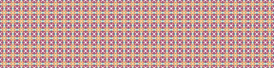 Abstract Cross Pattern Dots Logo generative computational art illustration