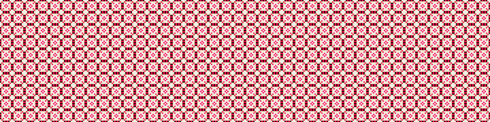 Abstract Cross Pattern Dots Logo generative computational art illustration