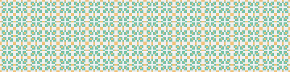 Abstract Cross Pattern Dots Logo generative computational art illustration