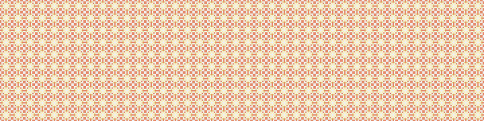 Fototapeta premium Abstract Cross Pattern Dots Logo generative computational art illustration