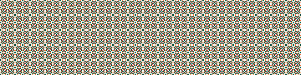 Fototapeta premium Abstract Cross Pattern Dots Logo generative computational art illustration