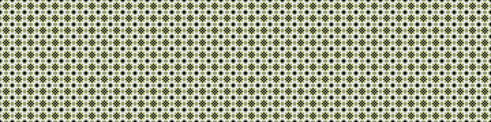 Fototapeta premium Abstract Cross Pattern Dots Logo generative computational art illustration