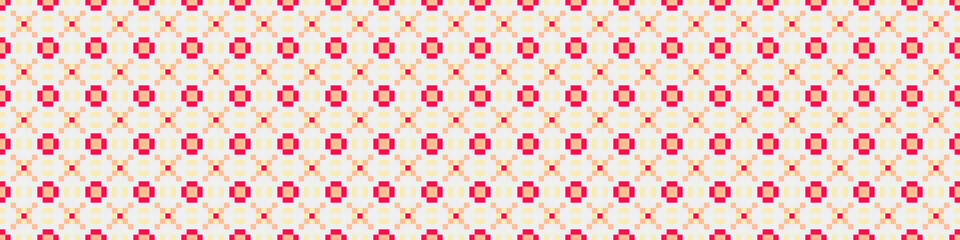 Abstract Cross Pattern Dots Logo generative computational art illustration