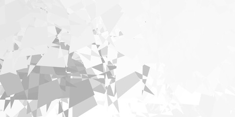 Light gray vector template with abstract forms.