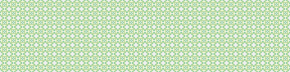 Fototapeta premium Abstract Cross Pattern Dots Logo generative computational art illustration