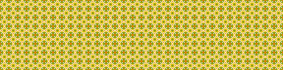 Abstract Cross Pattern Dots Logo generative computational art illustration